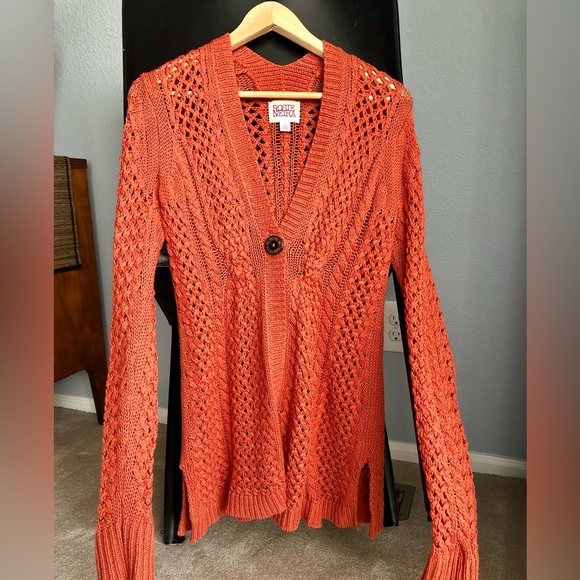 Anthropologie One-button Cardigan - Picture 1 of 5
